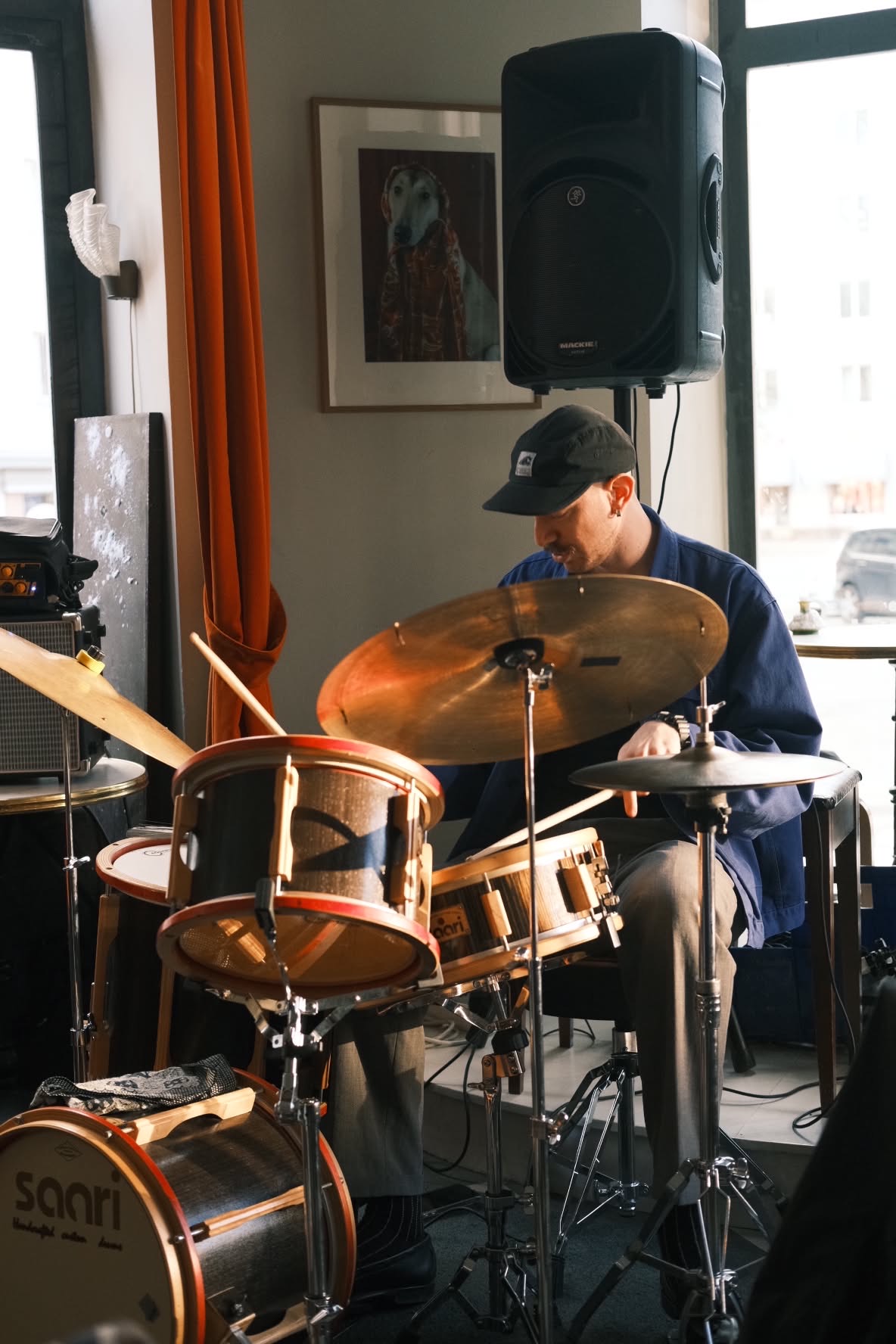 Alessandro D'Anna with Saari Drums